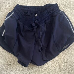 Lululemon Athletica Blue Athletic Shorts with Elastic Waistband